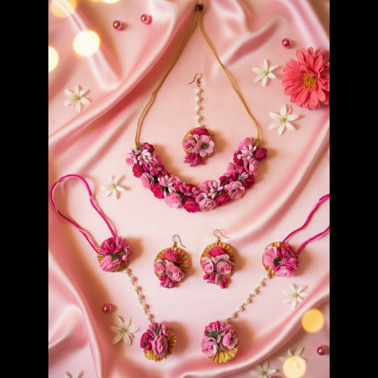 Handcrafted Flower Bridal/Bridesmaid Jewelry