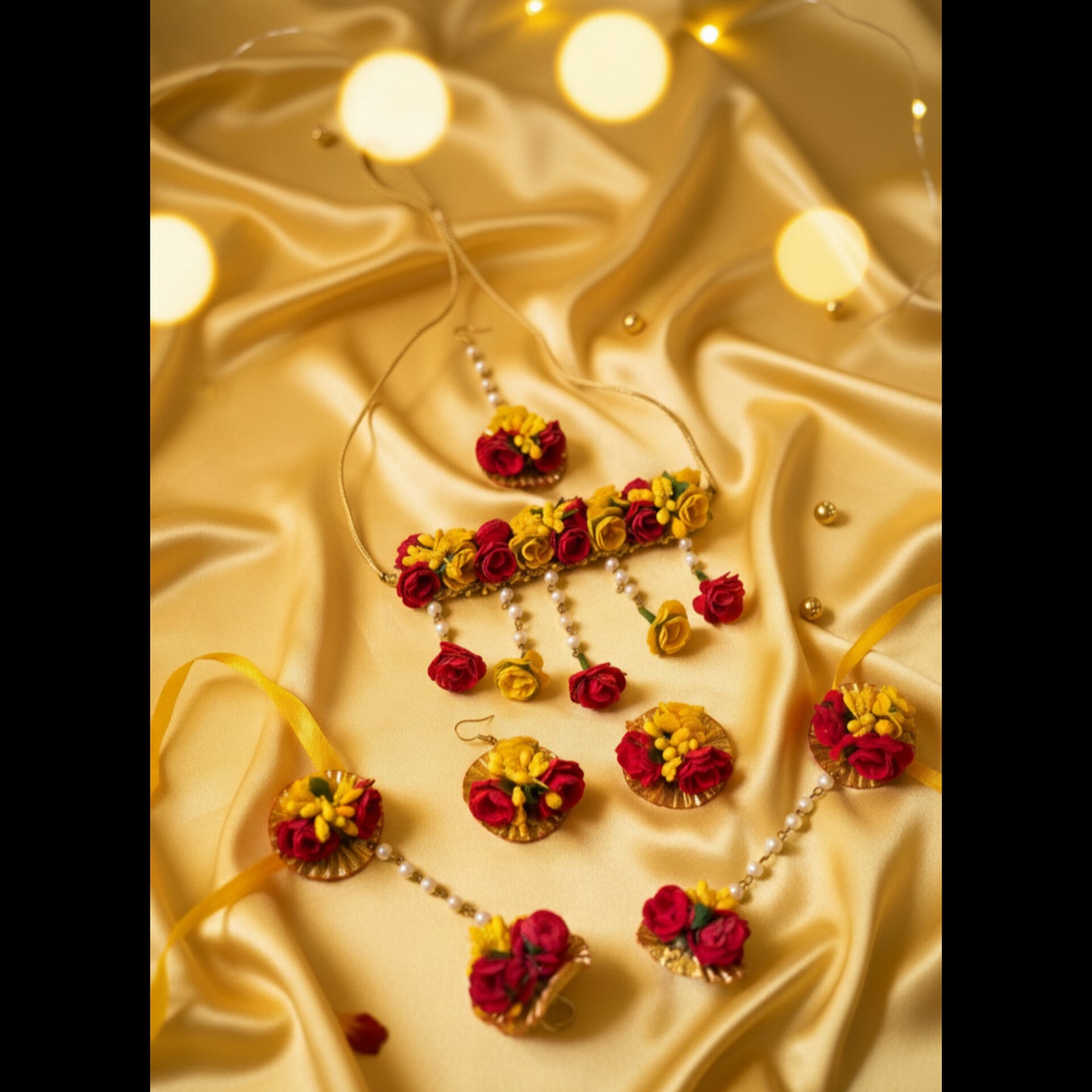 Handcrafted Flower Bridal/Bridesmaid Jewelry