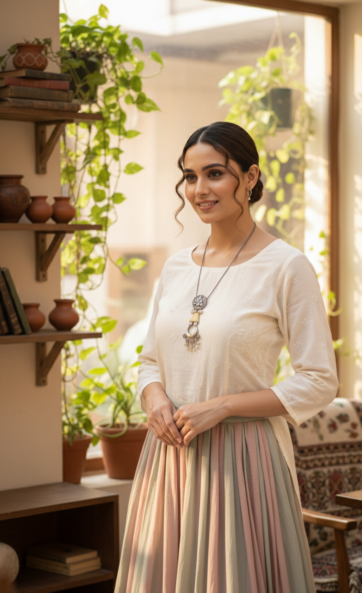 Floral Sparkle meets Tribal Texture