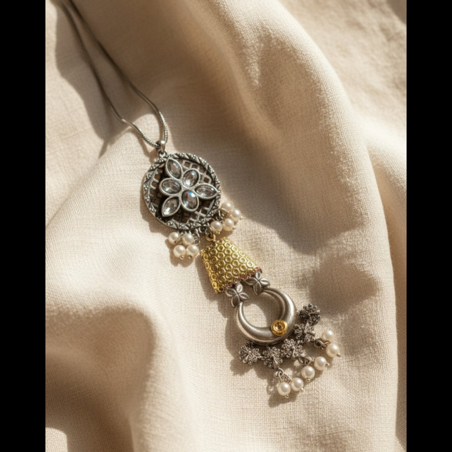 Floral Sparkle meets Tribal Texture